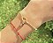Pulseira Turmalina Rosa - Dourada - Imagem 3