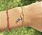 Pulseira Cianita Azul - Dourada - Imagem 2