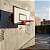 Tabela de basquete 1,10x0,80 com suporte de parede e aro com molas - Imagem 1