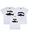 Conjunto Família 03 Camisetas Brancas Daddy Shark Mommy Shark e Baby Shark - Imagem 1