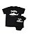 Kit Body Pai & Filho Daddy Shark & Baby Shark - Imagem 2