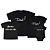Kit Família 03 Camisetas e 01 Body Pai e Mãe de 02  | Irmão Mais Velho e Irmão Mais Novo - Imagem 1