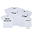 Kit Família 03 Camisetas e 01 Body Pai e Mãe de 02  | Irmão Mais Velho e Irmão Mais Novo - Imagem 1