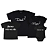 Kit Família 03 Camisetas e 01 Body Pai e Mãe de 02  | Irmão Mais Velho e Irmã Mais Nova - Imagem 1