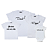 Kit Família 03 Camisetas e 01 Body Pai e Mãe de 02  | Irmã Mais Velha e Irmã Mais Nova - Imagem 1