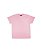 Camiseta Básica Unissex Infantil Rosa - Imagem 1