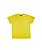 Camiseta Básica Unissex Infantil Amarela - Imagem 1