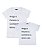 Conjunto 2 Camisetas Brancas Mãe & Filha Confidente - Imagem 1
