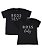 Kit Casal 02 Camisetas Pretas Boss Man & Boss Lady - Imagem 1