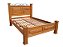 Cama Casal em Madeira de Demolição Modelo Almofadas Sudeste Rústico - Imagem 2