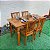 Mesa Madeira de Demolição 140cm x 70cm com 4 Cadeiras BH Sudeste Rústico - Imagem 5