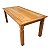 Mesa em madeira 120 x 70  em demolição Sudeste Rústico - Imagem 2