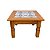 Mesa de Centro Madeira com Ladrilho Hidráulico 60 x 60 Sudeste Rústico - Imagem 1