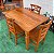 Mesa de Jantar Madeira Maciça 120 x 80 com 04 Cadeiras ABC Sudeste Rústico - Imagem 3