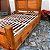Cama King Size em Madeira de 4 Gavetas Demolição Modelo Almofadas Sudeste Rústico - Imagem 8