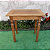 Mesa Madeira Maciça Rústica 80 X 50 Sudeste Rústico - Imagem 3