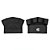 Luva Palmar em Neoprene (Par) Preto - NC Extreme - Imagem 2