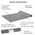 TAPETE (COLCHONETE) PARA YOGA E PILATES 4MM CINZA VOLLO - Imagem 4