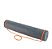 TAPETE (COLCHONETE) PARA YOGA E PILATES 4MM CINZA VOLLO - Imagem 3