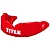 PROTETOR BUCAL TITLE SUPER SHIELD VERMELHO - Imagem 1