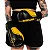 KIT LUVA BOXE/MUAY THAI 14OZ FIRST FX1 PRETO/AMARELO PRETORIAN - Imagem 3