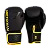 Kit Boxe e Muay Thai First FX2 - Pretorian 16oz Preto/Amarelo - Imagem 1