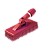 Suporte LT escova Maxi Tech Vermelho - Bralimpia - Imagem 1