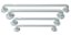 BARRA DE APOIO HORIZONTAL BRANCA - 40 CM - Imagem 1