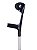 PAR DE MULETA CANADENSE FX POP 110KG CK - PRETO - Imagem 2
