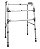 ANDADOR ARTICULADO 3 BARRAS 130KG - NATURAL - Imagem 1