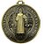 Medalha de São Bento em metal para pendurar - Imagem 3