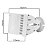 Guia de Onda Branco QVS 1325 para Driver de 1 Polegada - Imagem 6