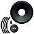 Kit Reparo Alto Falante 12 Polegadas QVS 812W RMS Médio Grave - 12MGS812 - Imagem 1