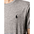 Camiseta Básica Masculina Ralph Lauren - Cinza - Imagem 5