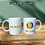 Caneca de Porcelana (Cerâmica) Branca Personalizada - Imagem 2