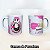 Caneca de Porcelana (Cerâmica) Branca Personalizada - Imagem 3