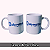 Caneca de Porcelana (Cerâmica) Branca Personalizada - Imagem 1