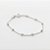 Pulseira infantil em prata 925 com bolinhas - Imagem 1