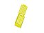 Cassete para biopsia (automação) amarelo, rack com 75 unidades, caixa com 3000 unidades, mod.: 4304NM (Cralpast) - Imagem 1