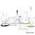 Bureta graduada c/ torneira de teflon incolor CLASSE A 10ml 75423A00010 (Vidrolabor) - Imagem 1