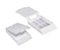 Cassete histológico com trava, branco, Caixa com 500 unidades, mod.: 4751 (Labor Import) - Imagem 1