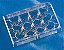 Microplaca para cultivo celular, 12 poços, fundo chato, tratamento TC, com tampa, estéril, unidade 3513-UND (Corning) - Imagem 1