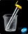 KIT de Urina com Frasco Coleta e Tubo 12 mL C/ Tampa Pressão, Não Estéril, Pacote c/ 150 unidades, mod.:KITCRALPSAM3-PCT (Cralplast) - Imagem 1