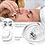 Clip Dilatador Nasal Aparelho Anti Ronco 1 Unidade com Case - Imagem 5