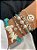 Pulseira Cristais Azuis e Pérolas Prata 925 - Imagem 5