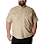 CAMISA IMPORTADA COLUMBIA PFG BONEHEAD DE MANGA CURTA MASCULINA TAMANHO XXL COR FOSSIL - Imagem 1