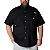 CAMISA COLUMBIA PFG BONEHEAD DE MANGA CURTA  MASCULINA TAMANHO G COR PRETO - Imagem 1