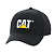 KIT CATERPILLAR 6 PARES DE  MEIAS E 1 BONE PRETO E AMARELO - Imagem 2