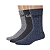 KIT CATERPILLAR 6 PARES DE  MEIAS E 1 BONE PRETO E AMARELO - Imagem 3