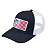 BONE BASS PROSHOP AZUL E BRANCO  BANDEIRA EUA - Imagem 1